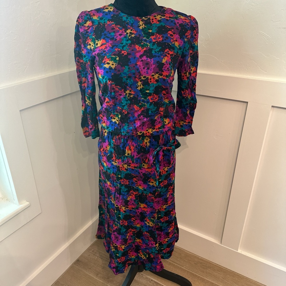Vibrant‎ Floral Maxi Dress